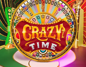 Crazy Time spēle no Evolution – interaktīva šovspēle ar bonusa raundiem un lielajiem laimestiem