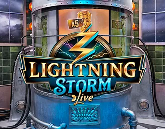 Lightning Storm spēle no Evolution – zibens tēmas spēle ar multiplikatoriem un bonusa funkcijām